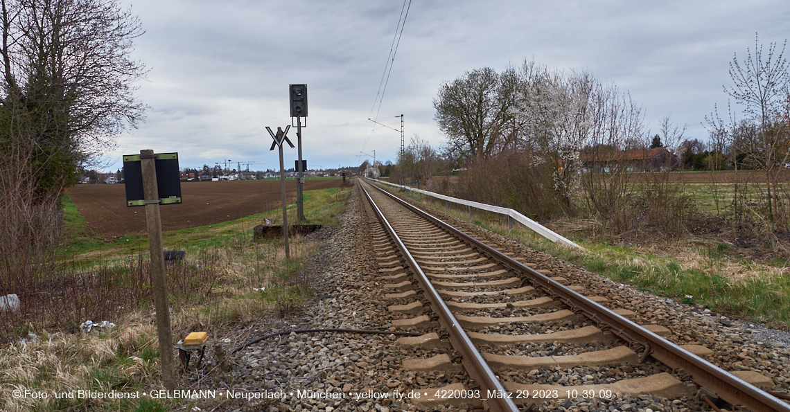 29.03.2023 - Baustelle REVO und Umgebung in Neuperlach